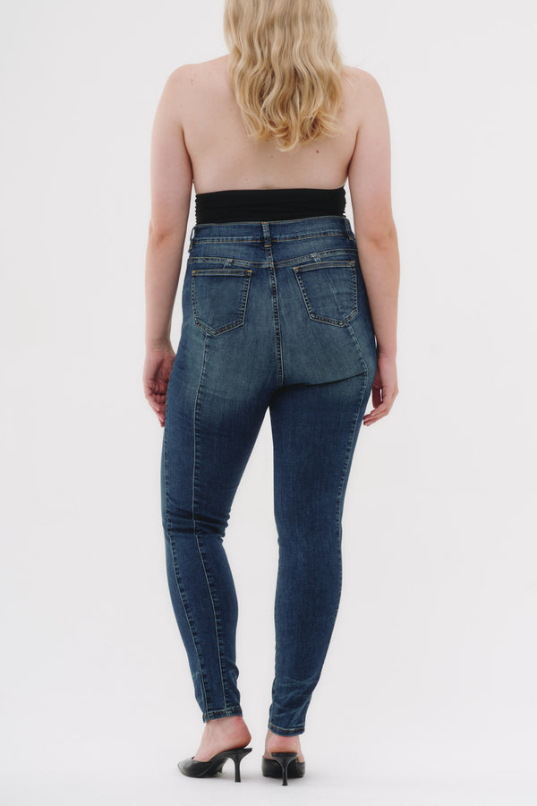 Skinny Jeans Curvy - Azul Marino