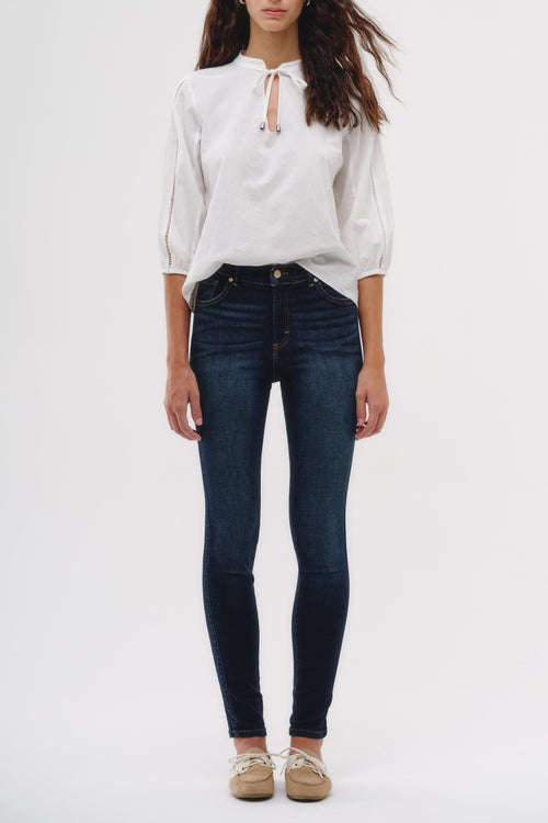 Skinny Jeans - Azul Oscuro