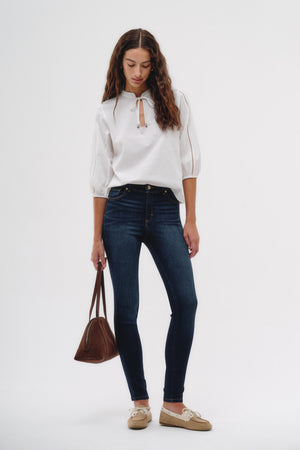 Skinny Jeans - Azul Oscuro