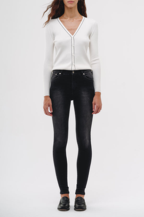 Skinny Jeans - Negro