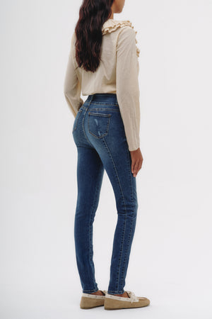 Skinny Jeans - Azul Clásico