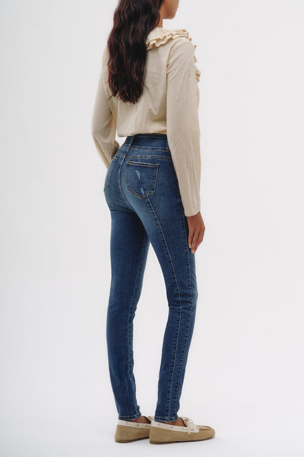 Skinny Jeans - Azul Clásico