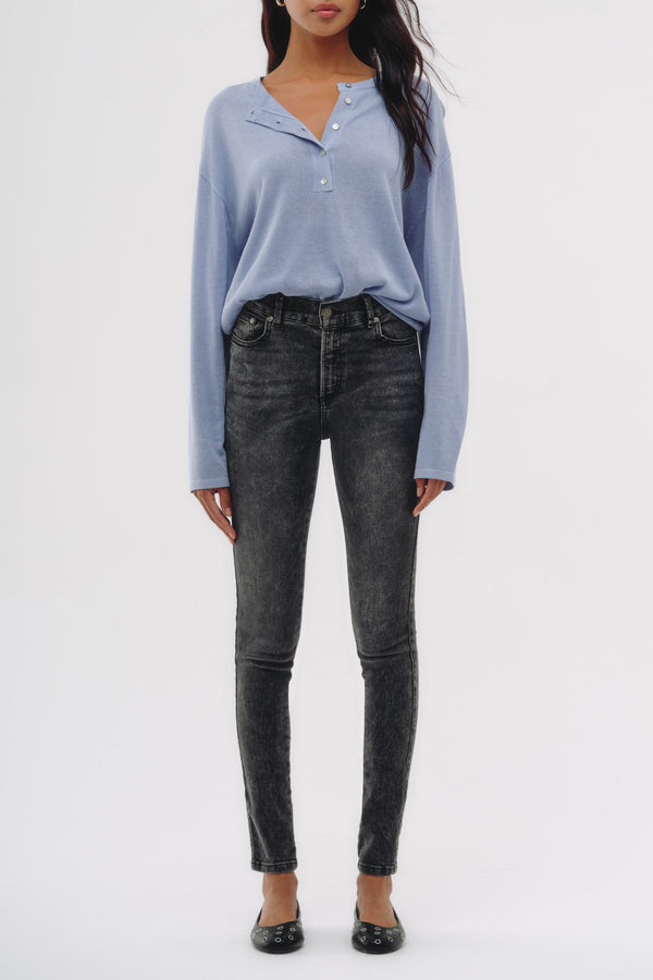 Skinny Jeans - Gris Oscuro