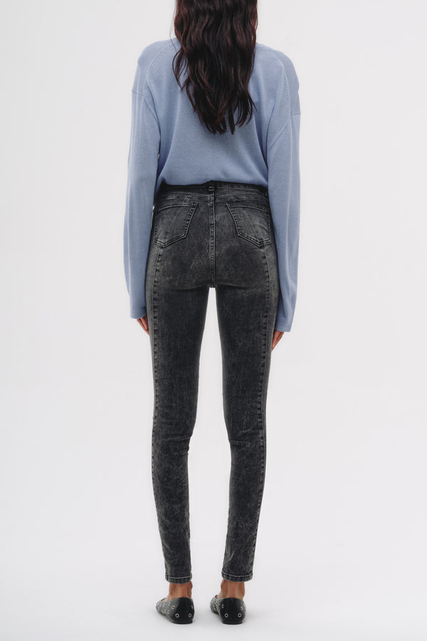 Skinny Jeans - Gris Oscuro