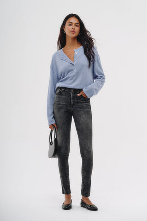 Skinny Jeans - Gris Oscuro