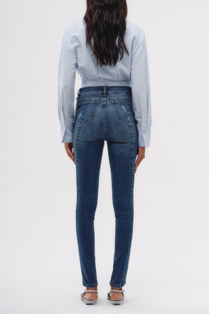 Skinny Jeans - Azul Lavado